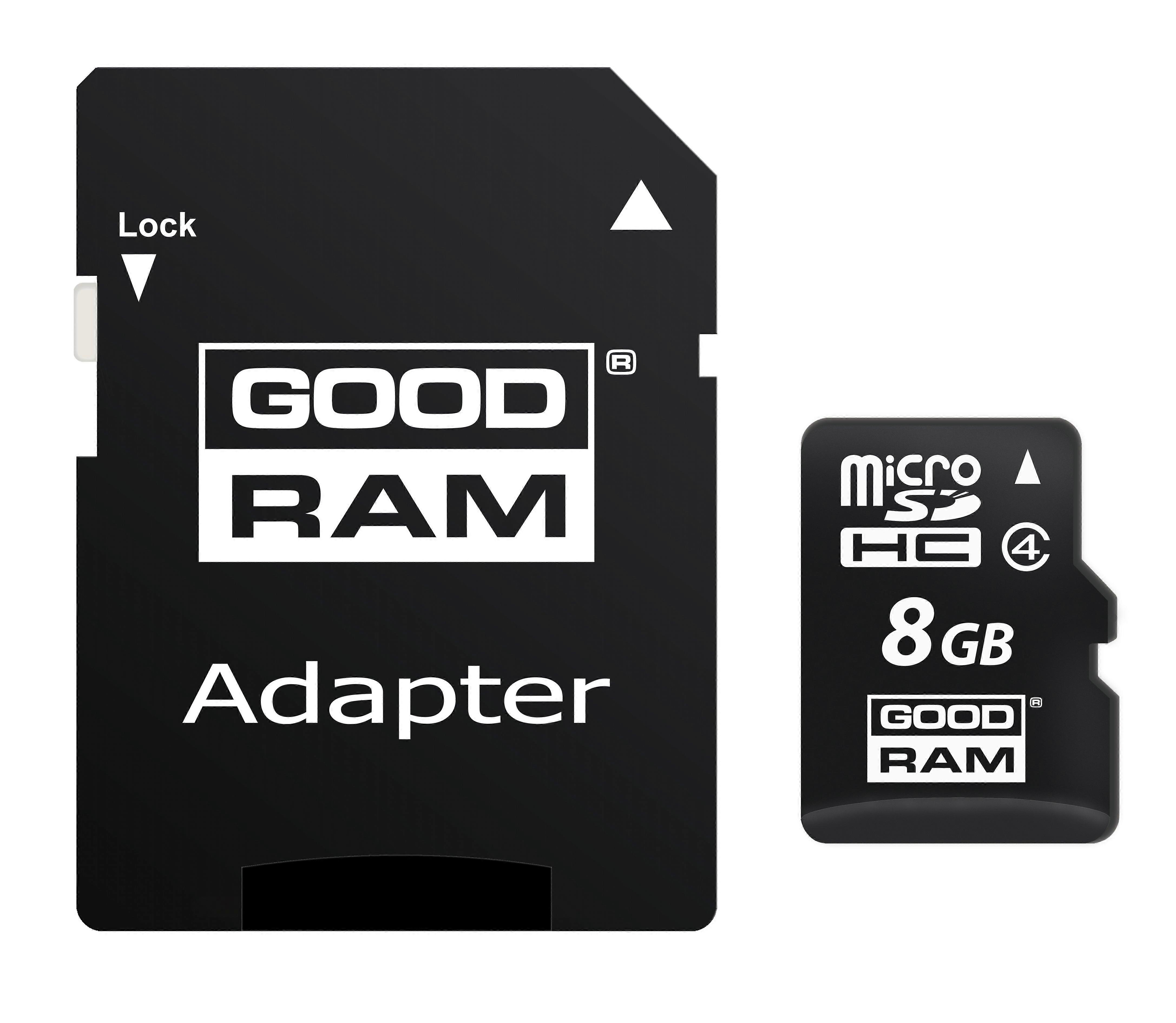 Goodram M40a 8 GB MicroSDHC UHS-i Clase 4