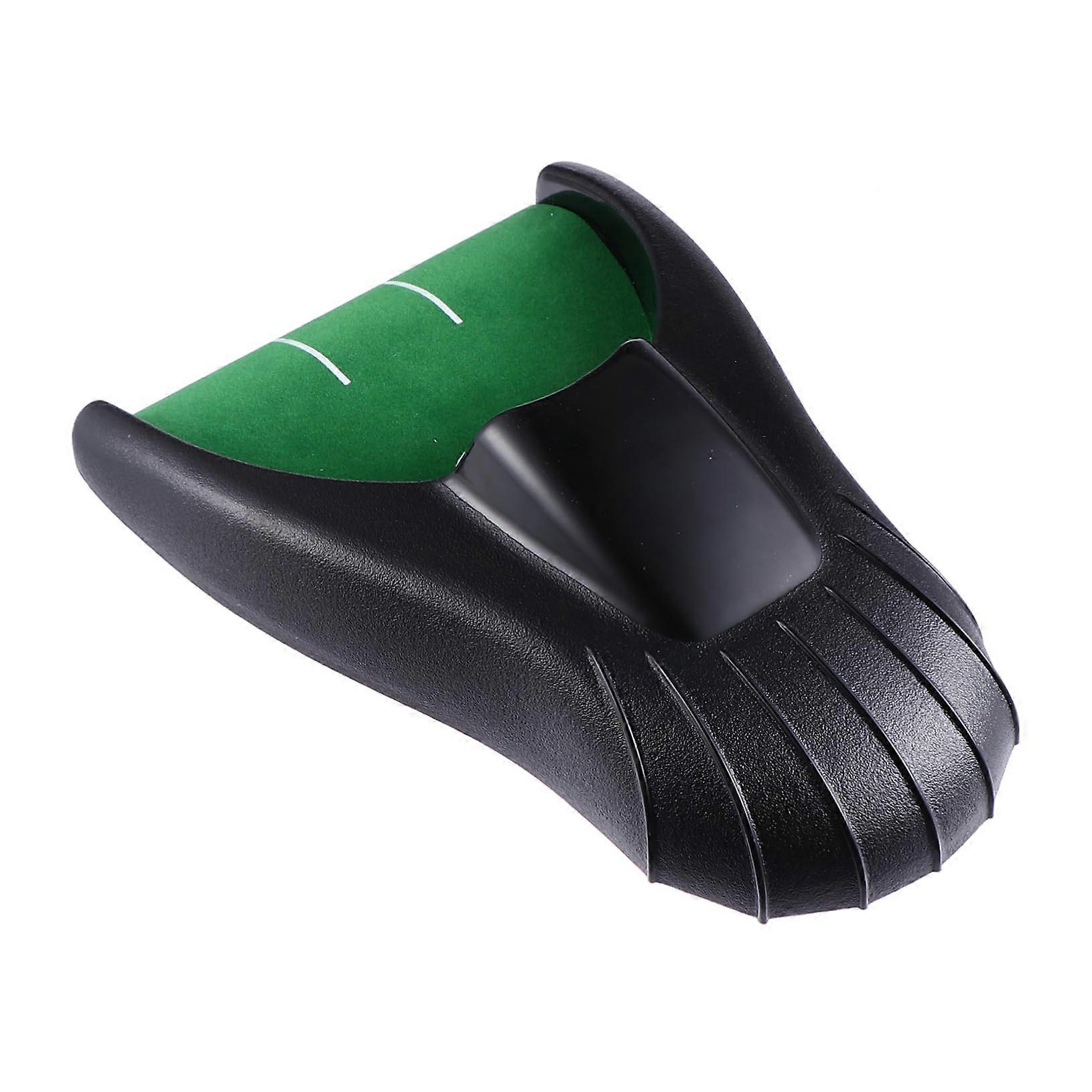 Golf Putting Practice Aid with Automatic Ball , Real Hole Simulation, Indoor Golf Trainer