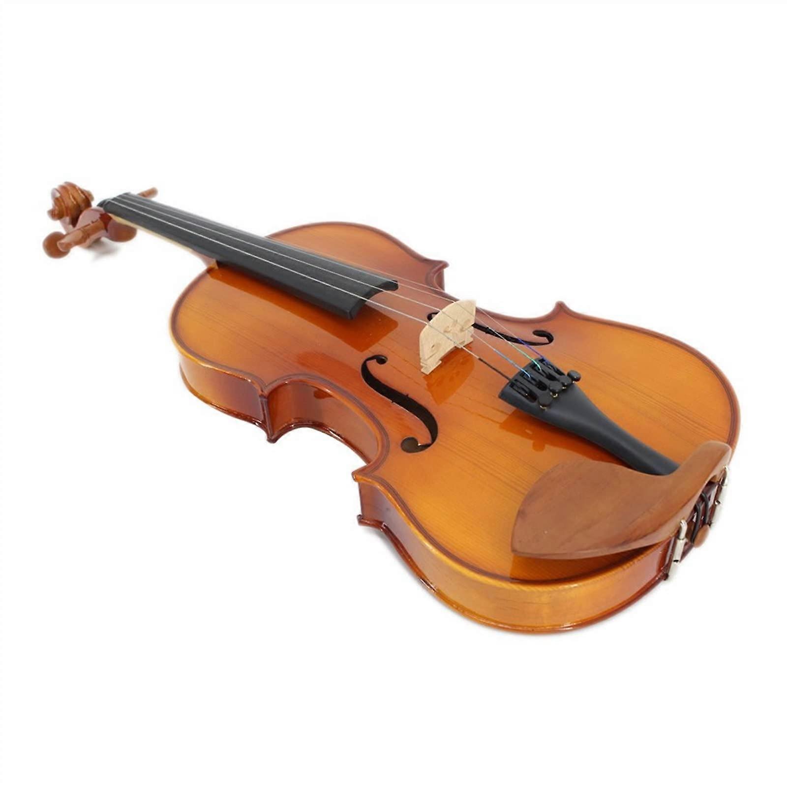 1/2 Size Beginner Violin for Students with Spruce  and Maple Body, Clear Identification