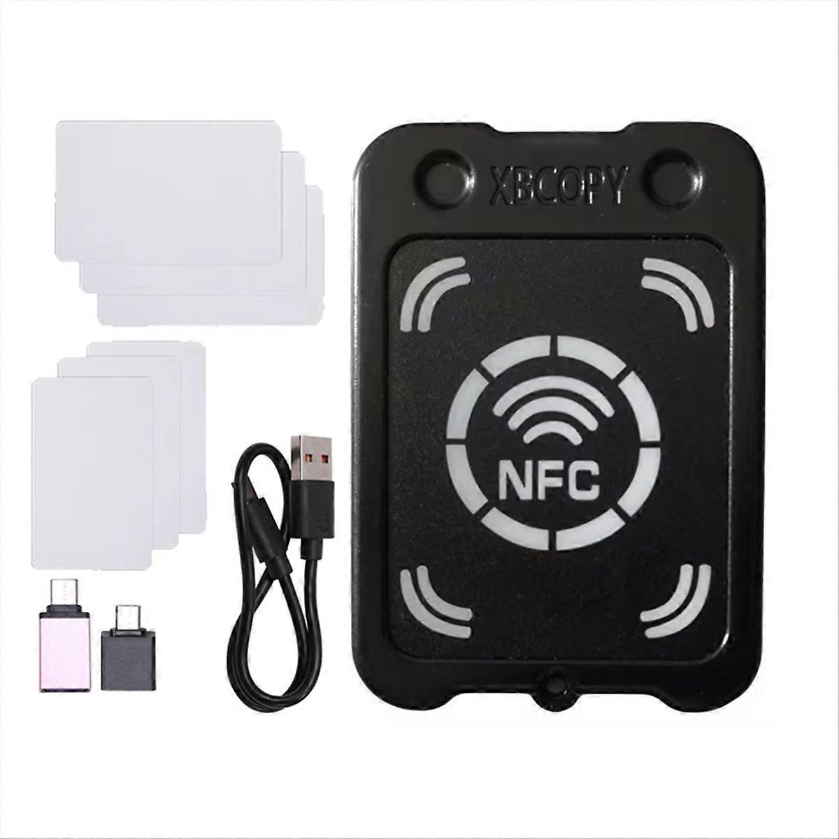 RFID Smart Chip Card Reader Copier+3xUID/CUID Card NFC Encryption Key Reader IC 13.56Mhz RFID Token