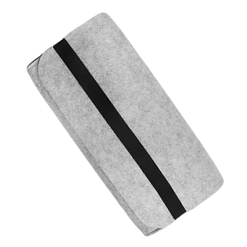 Mechanical Keyboard Organizer for Storage Use 3Pcs Grey Keyboard Holding Bag