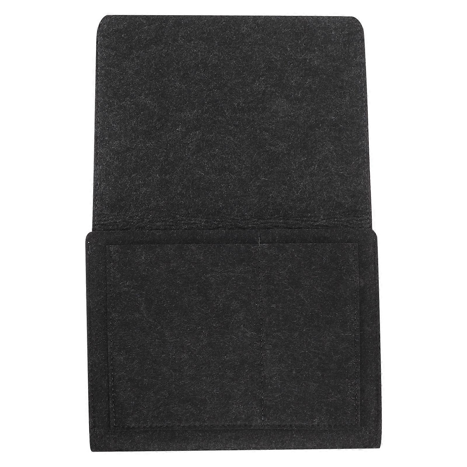 Bedside Storage Pocket Felt Bag for Organizing with Hanging Storage Bag