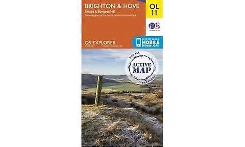 Brighton & Hove (OS Explorer Active Map)