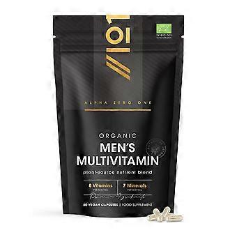 Alpha01 Organic Men's Multivitamins 60 Capsules