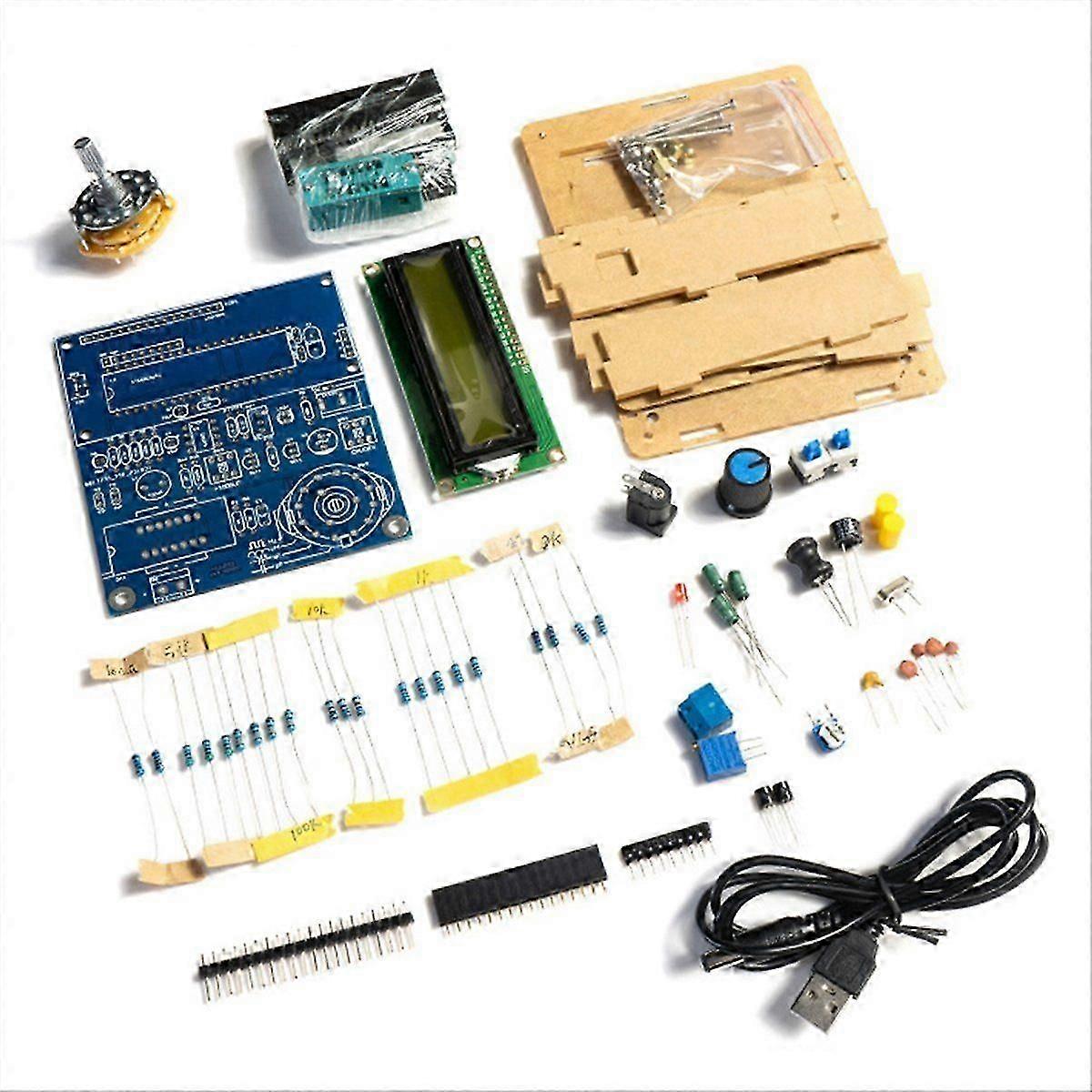 DC5V High Digital Inductance and Capacitance Measuring Instrument Frequency Meter with Case