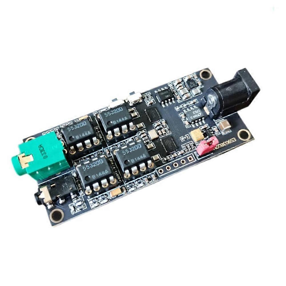 Dual ES9038Q2M Decoder Board I2S Input ES9038 Asynchronous USB Module Can Be Matched with Italian Interface