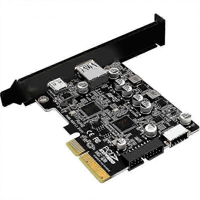 PCIE 3.0 To USB 3.2 Gen2 Type-C 10Gbps Data Transfer Quick Charge USB-C Controller