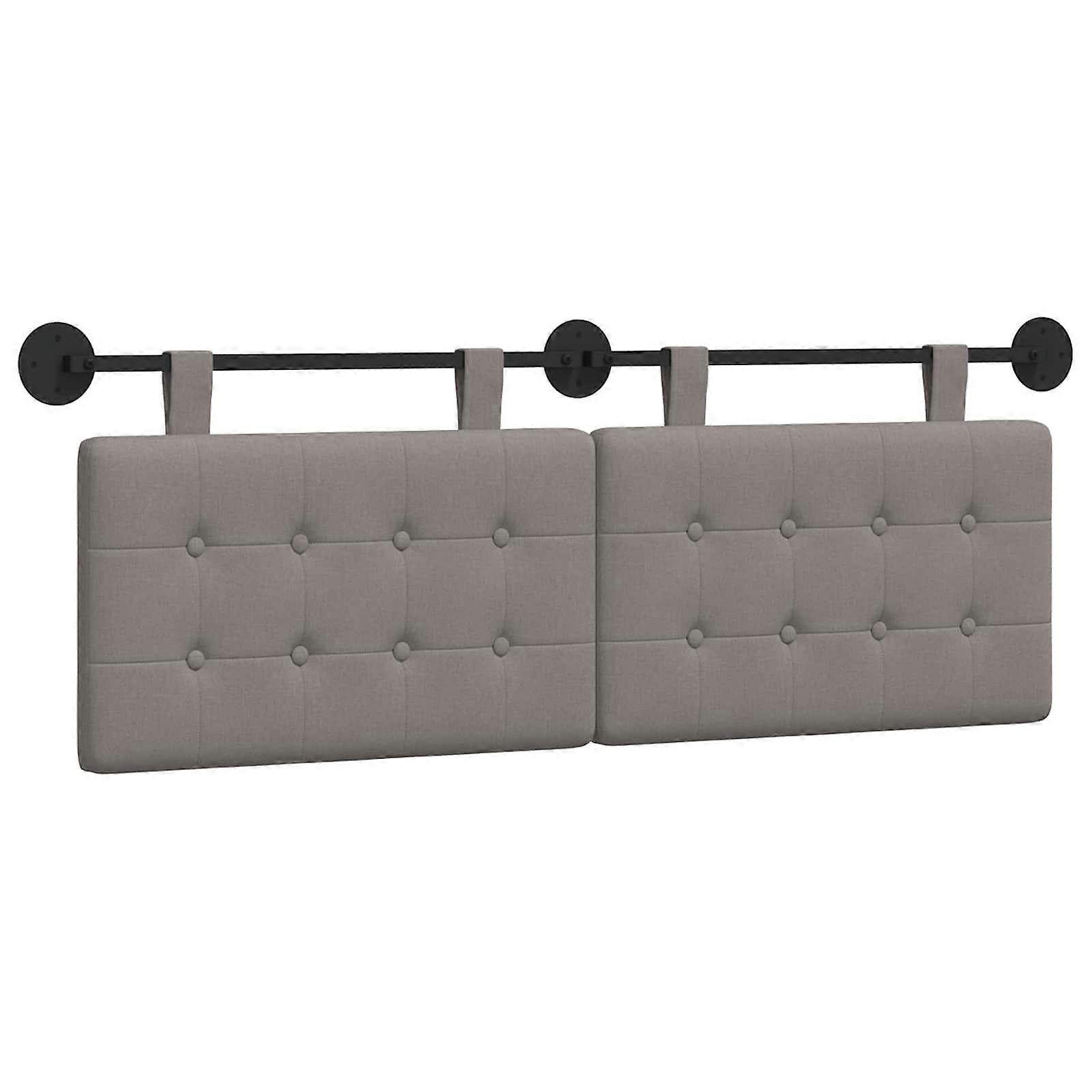 vidaXL Hangend hoofdbord Stof
