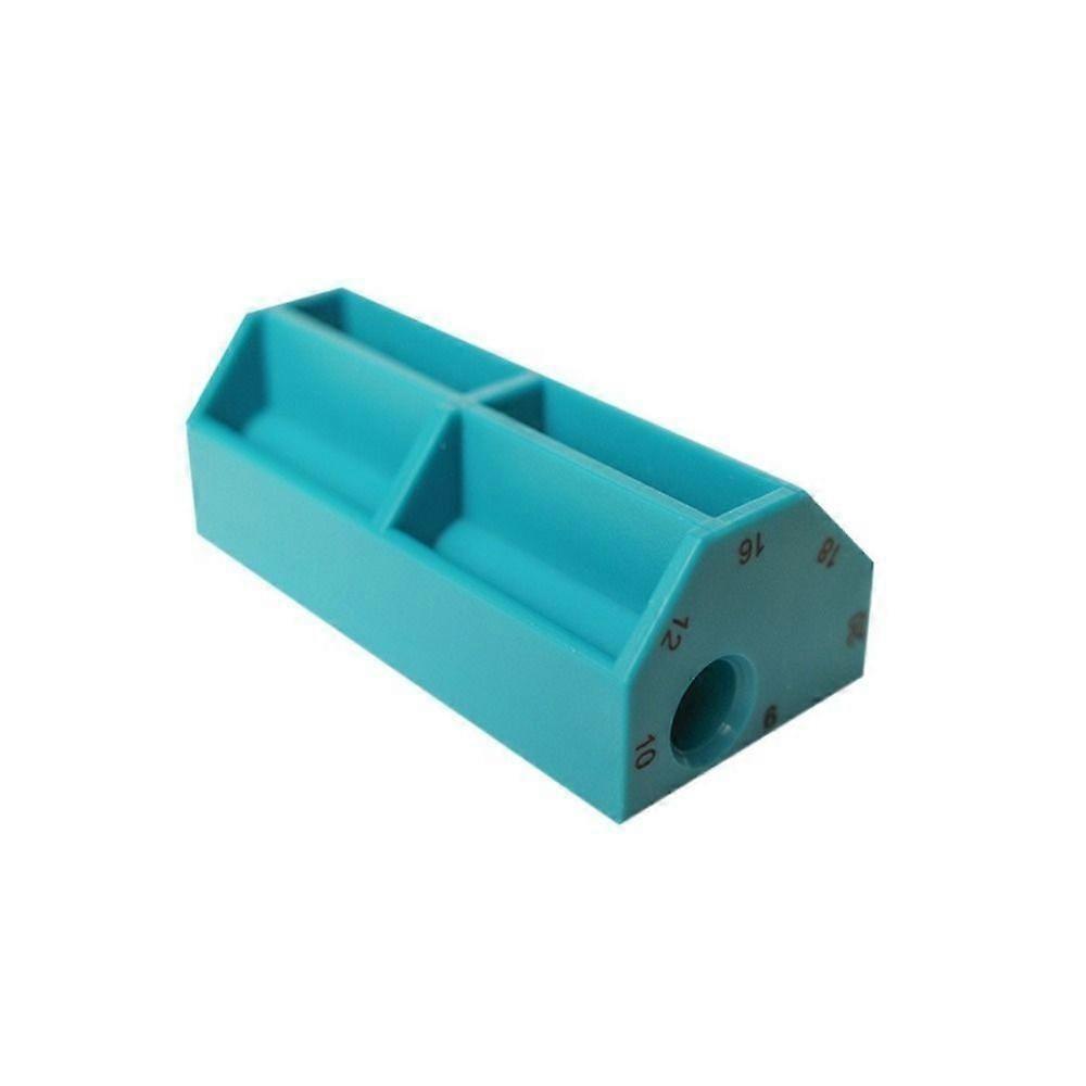 ABS Plastic Multi Margin Parallel Scriber Blue Woodworking Marking Tool Multi-functional Scribecompatible withWoodworking