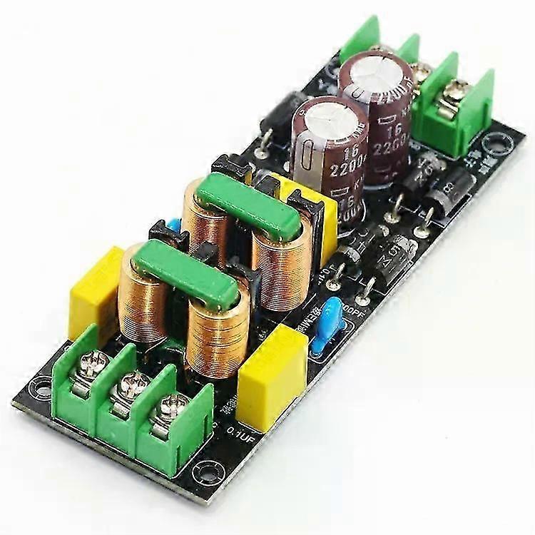 Two Stage Composite EMI DC Filter AC High-frequency Filtering Module Filters DC Components compatible with Power Purification