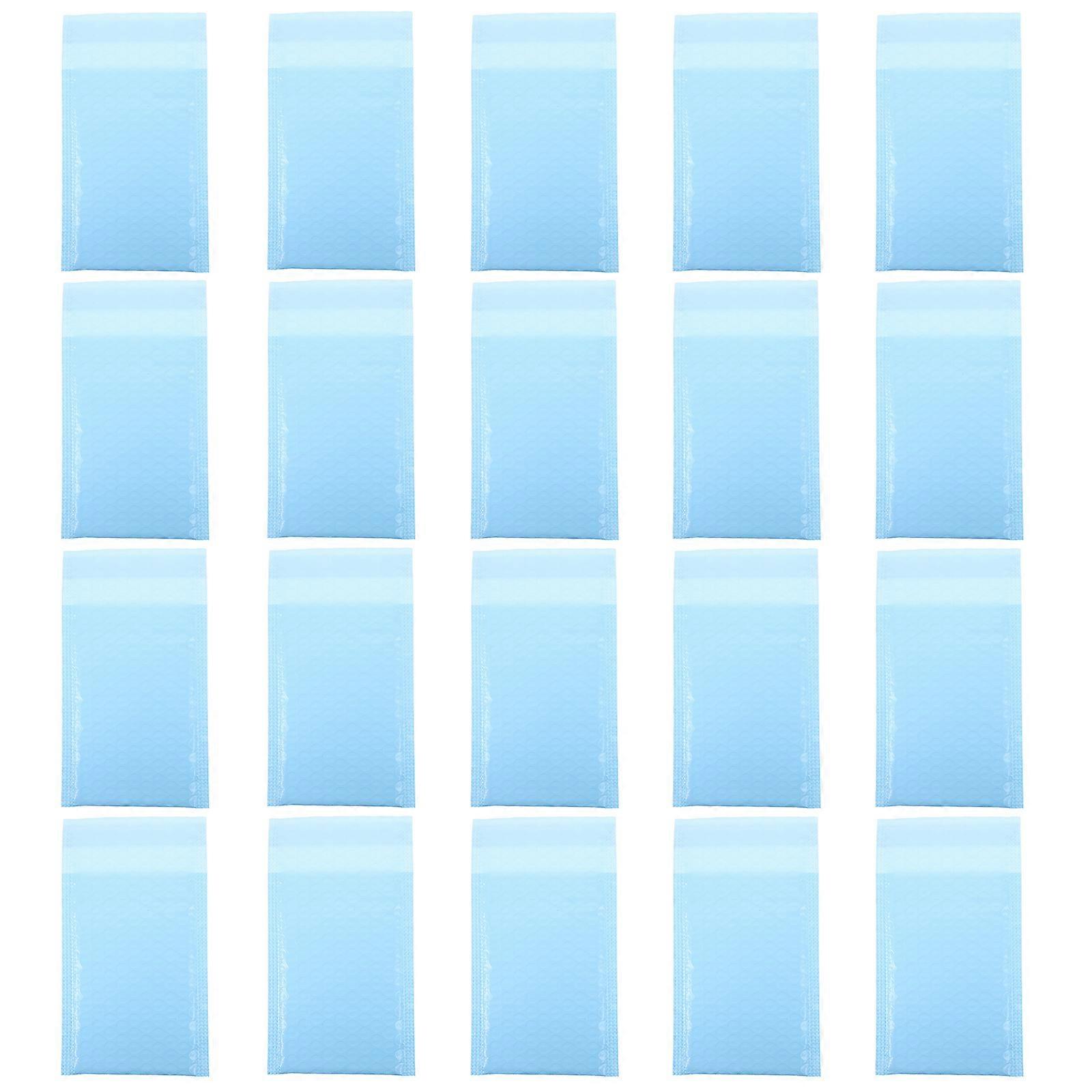 Mailing Envelopes Multi-Function Package Bags for Storage Use 100Pcs Sky Blue