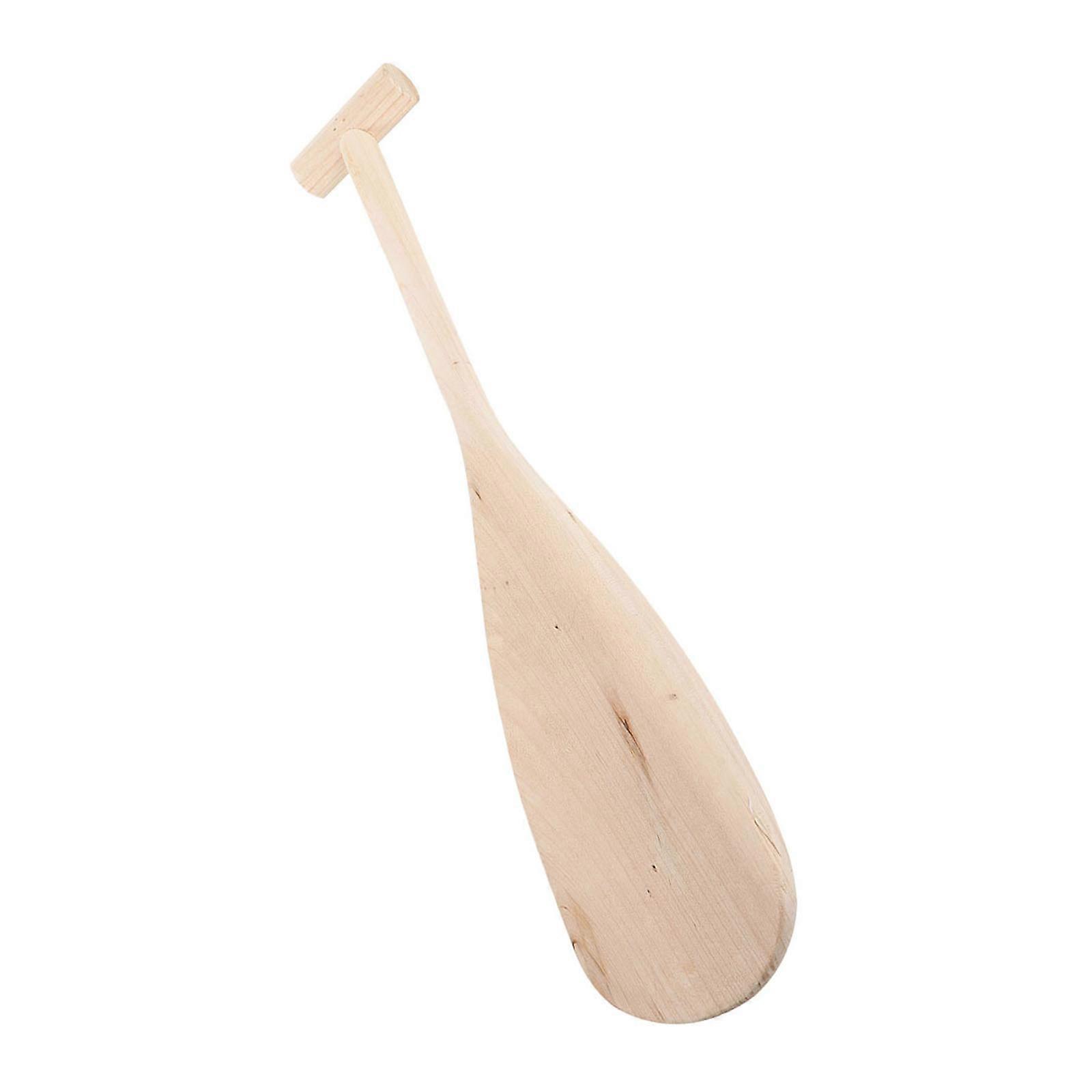 Praktisk treåre for båtbruk Solid beige trepadle