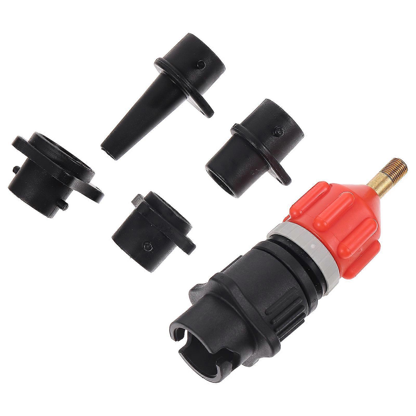 Orange Inflatable Kayak Adapter Pump Accessory 5Sets