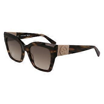 Sonnenbrille LONGCHAMP LO762S 308 GESTREIFT GRÜN 52/20/140 DAMEN