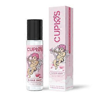 Cupids Sugar Baby Feromon Parfyme for Kvinner 10ml - Tilsatt PheroPureVXN Blomsterfruktig Duft Original Feromon Roll-on Parfyme