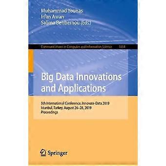 Big Data Innovations And Applications 5th International Conference Innovate-d - Springer Nature B.V - Paperback - en Book