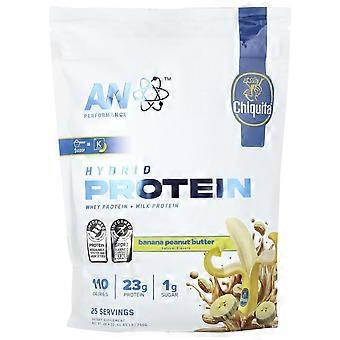 AN Supps, Performance, Hybrid Protein, Chiquita®, Banana Peanut Butter, 1.65 lb (750 g)