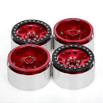 4pcs Model Car Wheel Hubs Easy Assembled Kits For 1:10 Scale Rc Off-road Rock