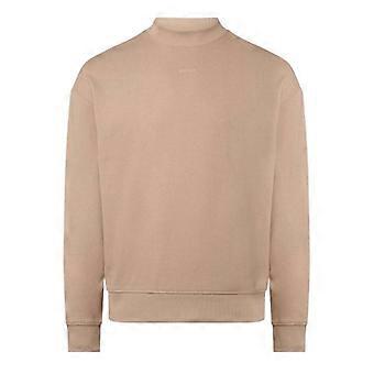 Hugo Herren-Sweatshirt aus Baumwolle mit Logo-Print