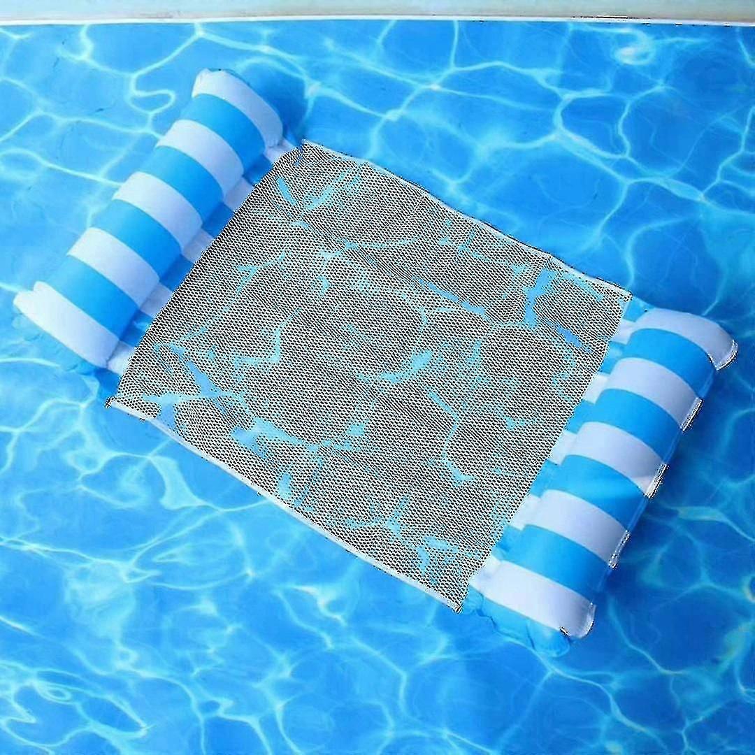 Inflatable Pool Float, Multi-purpose Pool Hammockblue