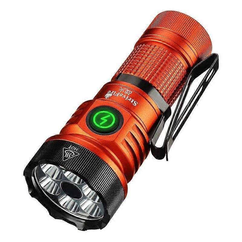 Rechargeable 7 LED Flashlight Magnetic UV Torch Light