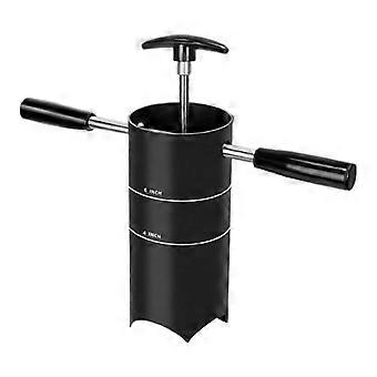 Golf Hole Cutter Tool with Precision Hole Cutting and Detachable Handle for Lawn Practice 25x10cm
