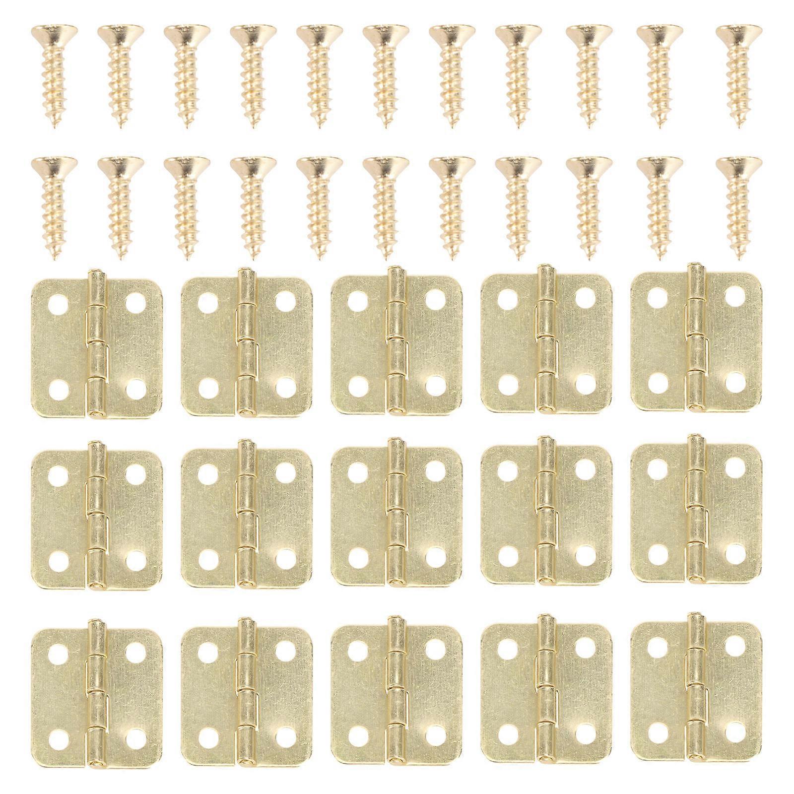 Self Closing Hinges Heavy Duty Automatic Spring Hinges 20Pcs for Boxes