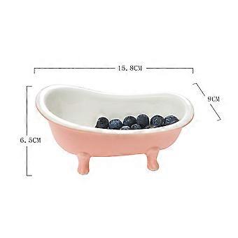 Hamster Supplies Ceramic Bathtub Cooling Bed for 2Pcs Summer Use