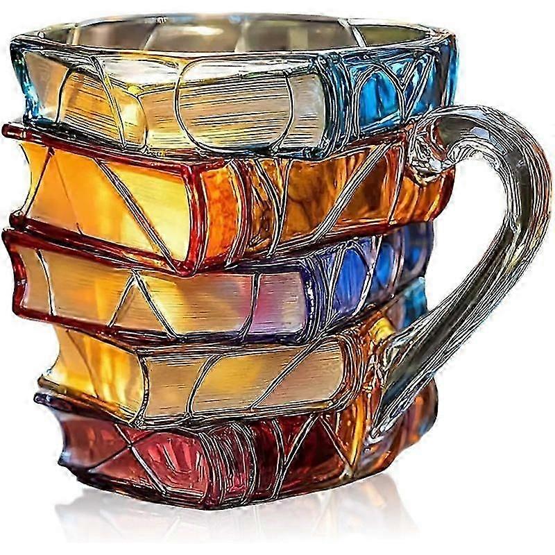 Färgglad Bokmugg Kaffemugg