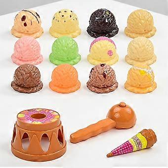 Colorful Ice Cream Stacking Toy, Educational Balancing Game for Hand-Eye Coordination, Parent-Child Interaction, Family Game for Ages 3+