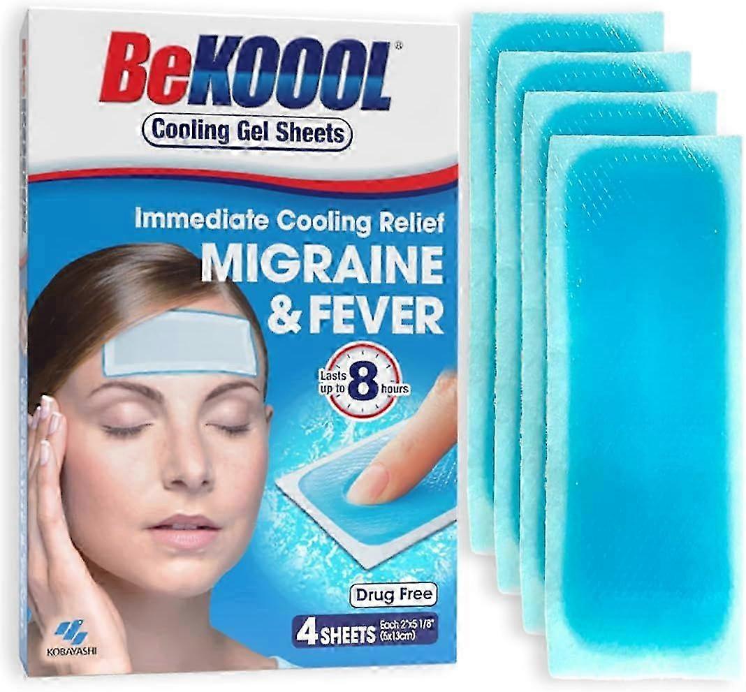 Migraine Gel Sheets - 4 Pack
