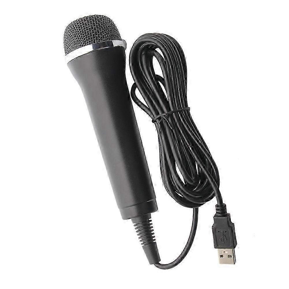 Universal USB Wired Microphone Karaoke Mic compatible with Switch /360/ PC/PS2