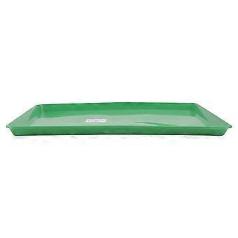 Pet Cage for Rabbit Urinary Tray 3Pcs Green Plastic Set