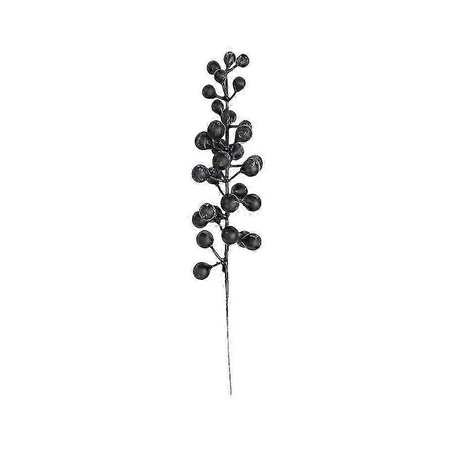 25cm Artificial Berry Pick with Iron Wire Stem