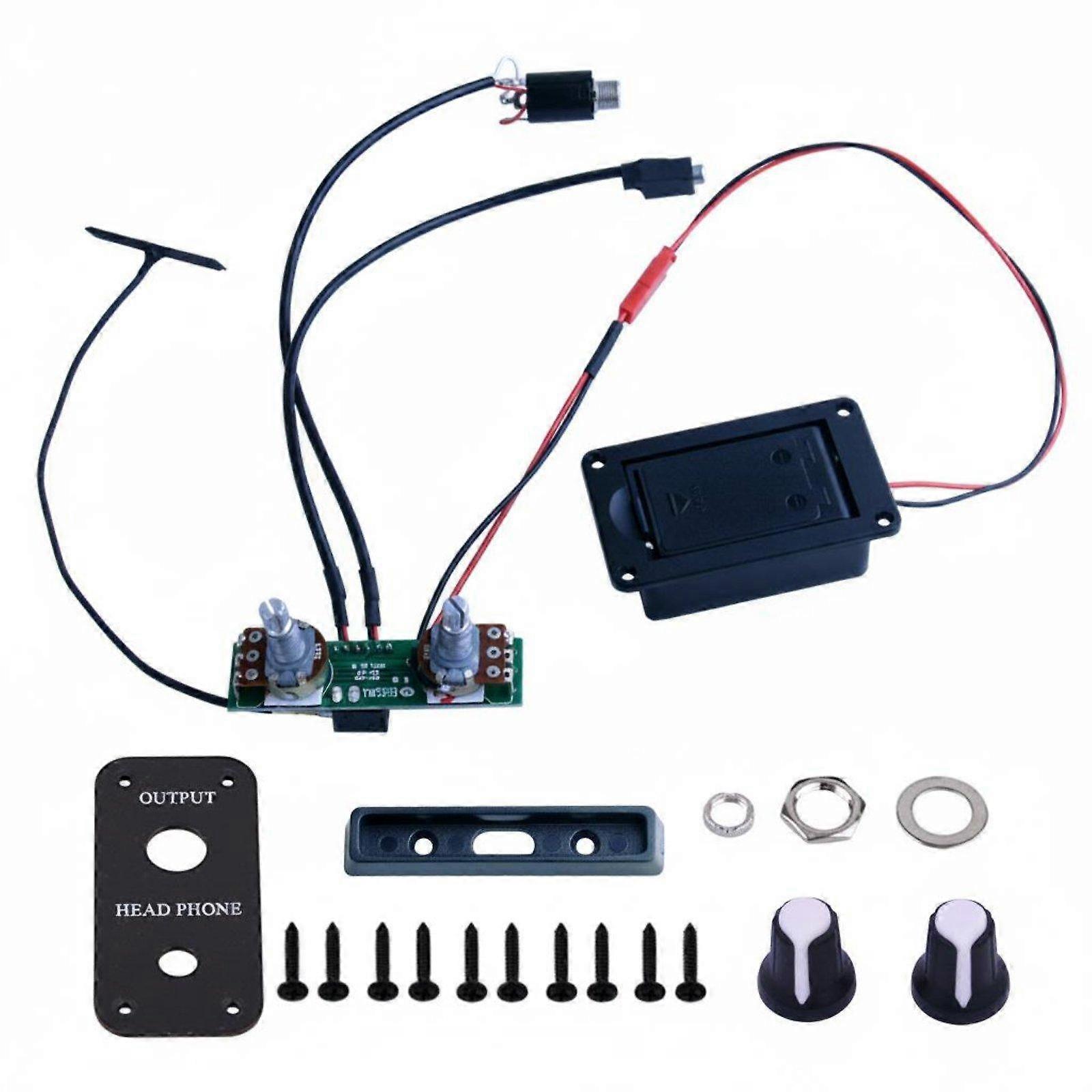 Electric Violin Pickup Sound Amplification for Practice