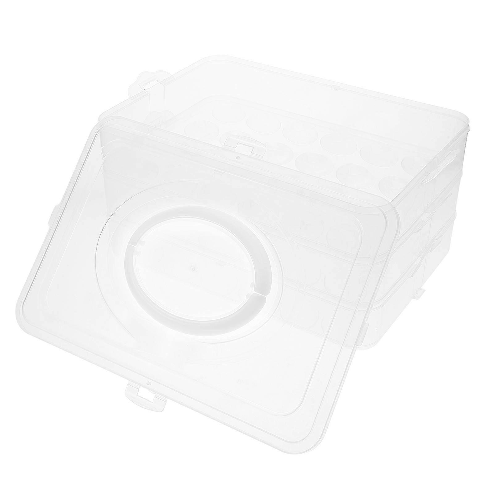 Portable Chicken Egg Tray for Kitchen Stackable Egg Container