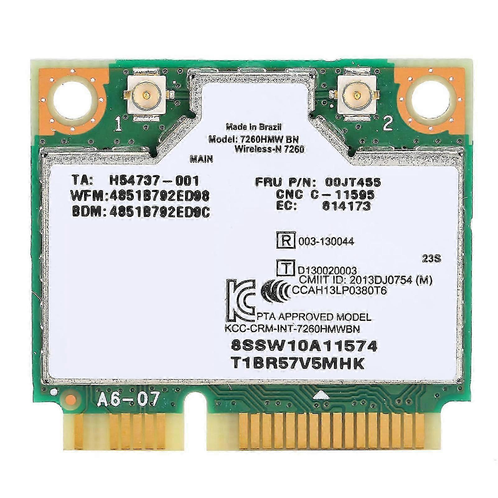 compatible with Intel 7260 BN B Ncard Power Packed Percompatible withmance