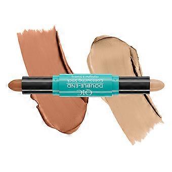 Creamy Texture Double ended Pen Face Body Makeup Waterproof Bronzer Stick Shading Perfect for All Skin Types  C