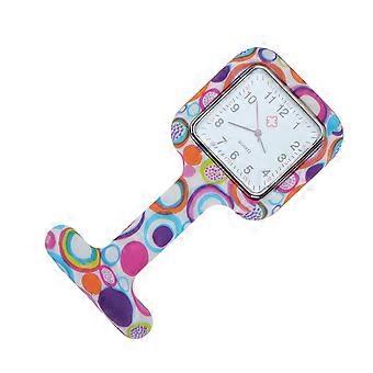Silicone Medical Nurse Watch Hanging Pocket Watch for Accurate Timekeeping