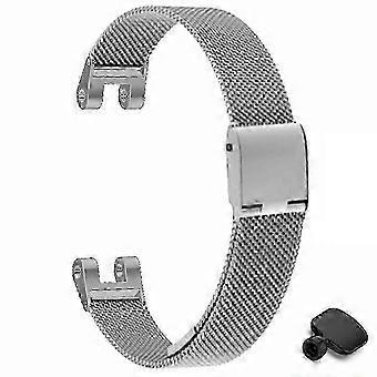 Garmin Lily Rose Gold Milanese Mesh Watch Strap Replacement Band with Tool