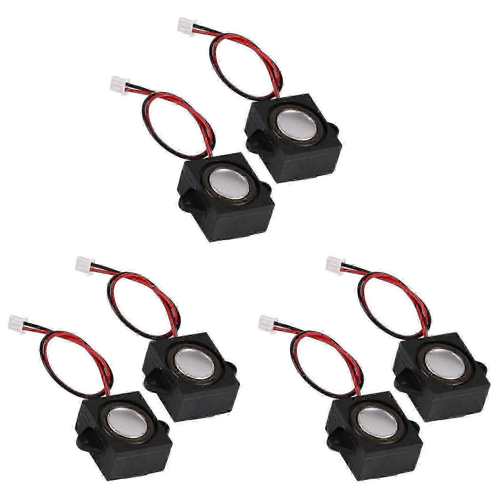 6PCS 4 Ohm 3 Watt Speaker compatible withA Rduino Single Cavity Mini Speaker Full-Range Cavity Mobile Portable Speaker