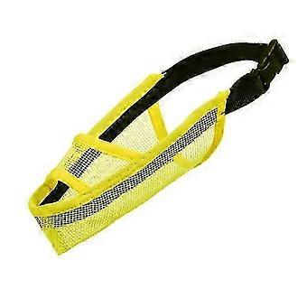 Muselière légère en PVC et maille pour chien