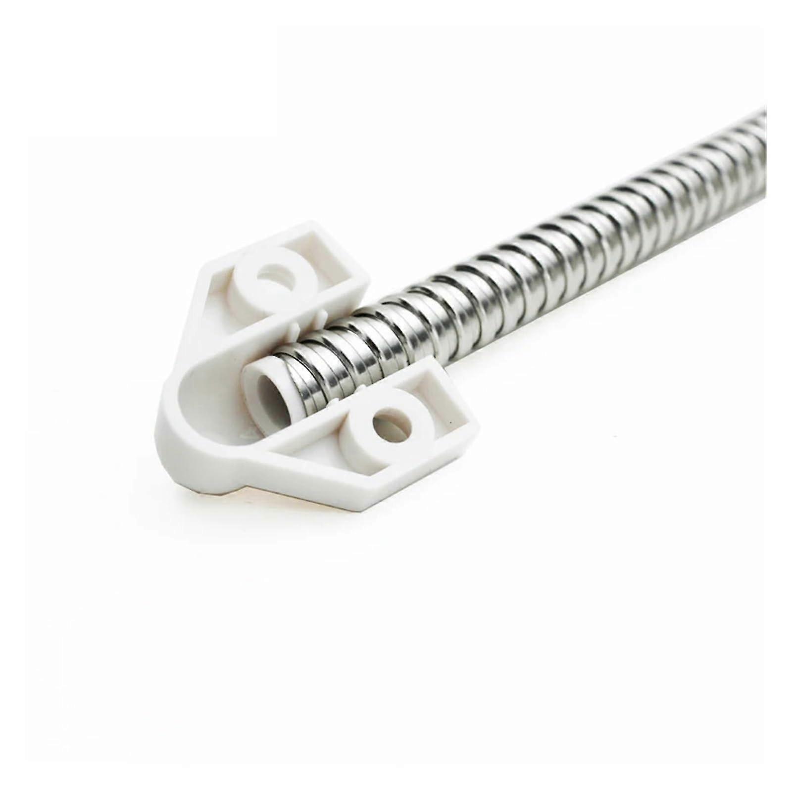 Silver Cable Protector 5 Pack with Durable Plastic Ends for Cable Damage Protection and Office Setup