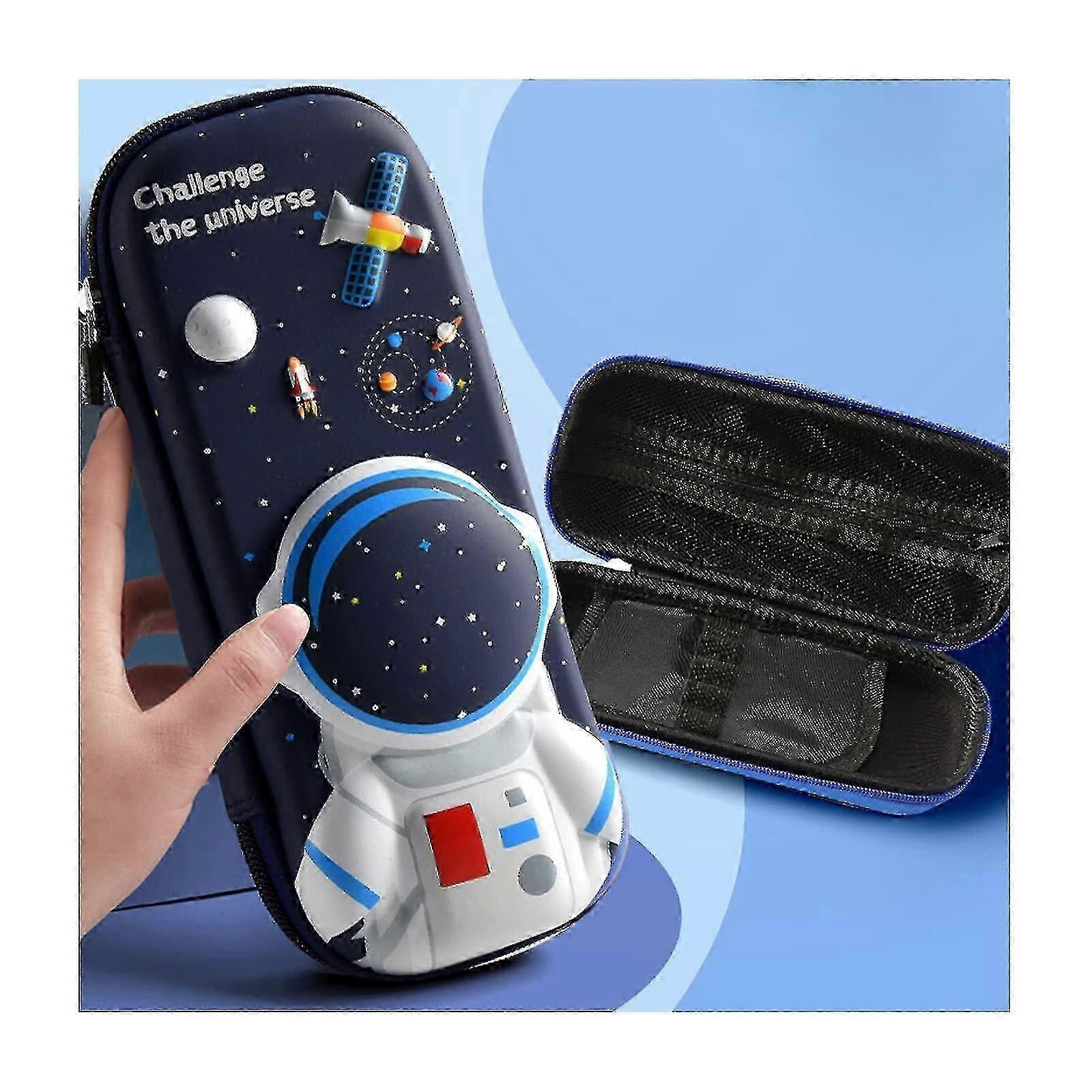 3D Spaceship Pencil Case Large & Waterproof
