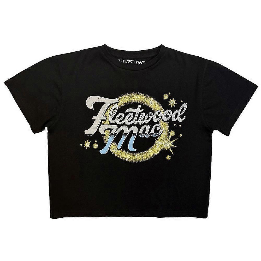 Fleetwood Mac Circle Logo Crop Top