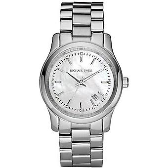 Michael Kors rullebane klokke for kvinner analog kvarts med MK5338 rustfritt stål armbånd