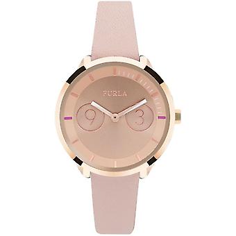Furla metropolis Quartz Analog Woman Watch with R4251102511 Cowskin Bracelet