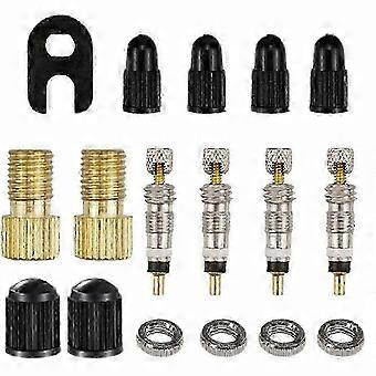 Presta to Schrader Inflator Adapter for Toys and Air Cushion Beds Quick Installation and Good Sealing Performance