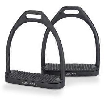 Klimbeugel 10 cm zwart mat - antislip rubber - 2 stuks