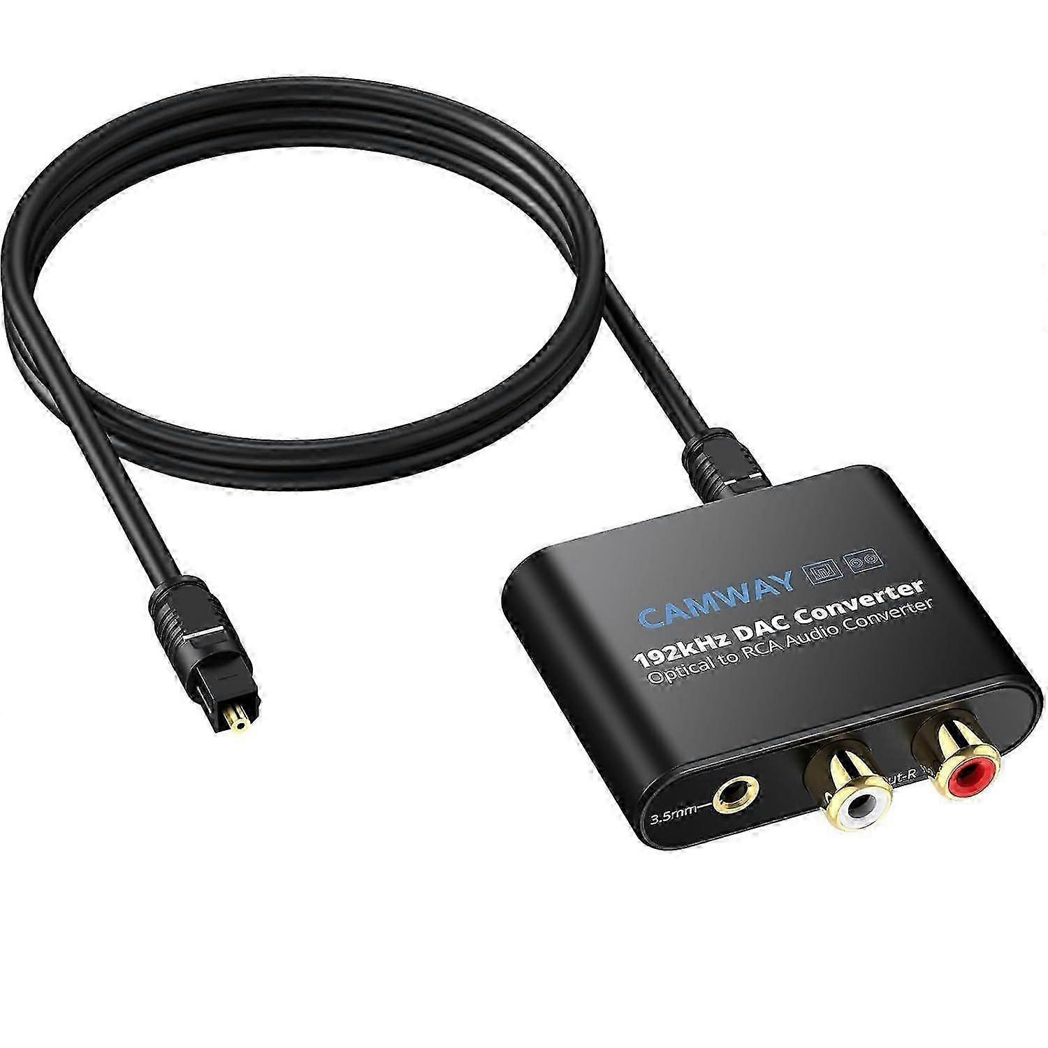 Lightweight 192kHz Optical DAC Adapter
